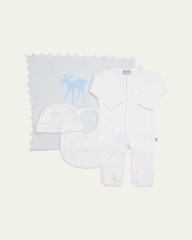 Kid's Baby Fawn Gift Set, Size Newbor